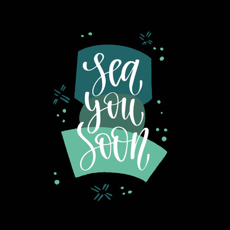 Travel inspiration quote. Positive phrase about trip and adventure.のイラスト素材