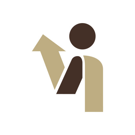 popular abstract people icon template vector design. 
people unity community symbol with hands togetherのイラスト素材