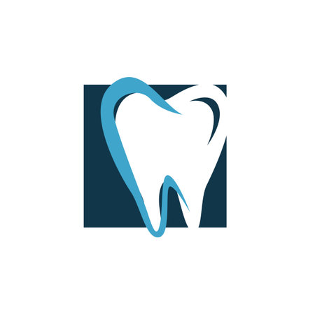 medical dental clinic dentist icon design vector template illustrationのイラスト素材