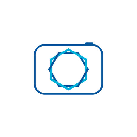 Camera Photography Icon  Template Illustration Design. Vector