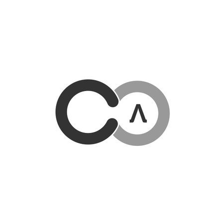 Letter C O infinite Logo design vector template.のイラスト素材