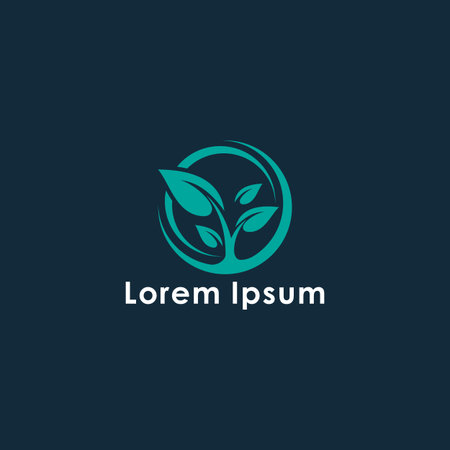 Abstract leaf logo | Vector leaf | logo design | for template.のイラスト素材