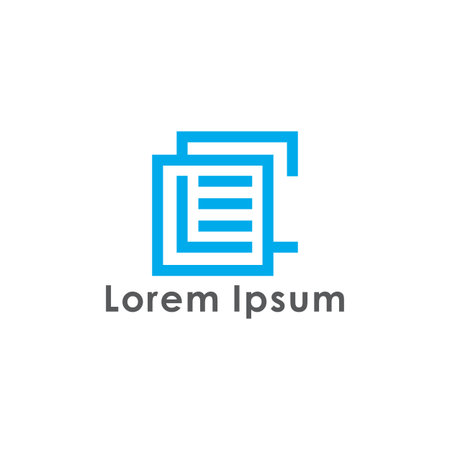 Modern logo concept for Business technology and finch industry. Startup logoのイラスト素材