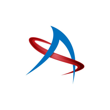 Initial letter A icon design template. Business corporate letter A icon design imageのイラスト素材