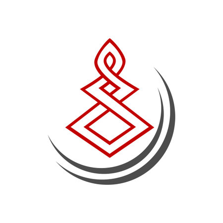Ornament symbol design. Classic and elegant logo designs for industry and business. Vector illustrationのイラスト素材