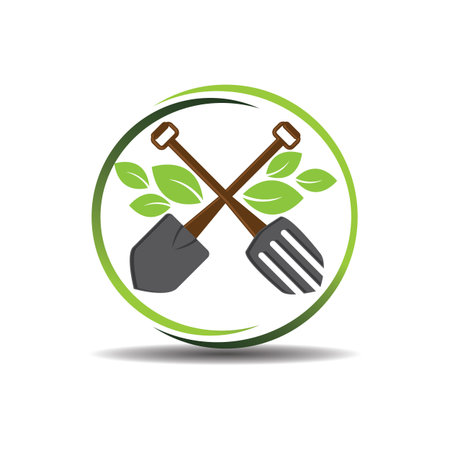 Farm tools icon isolated on white background from farming and gardening collection. Vector illustrationのイラスト素材