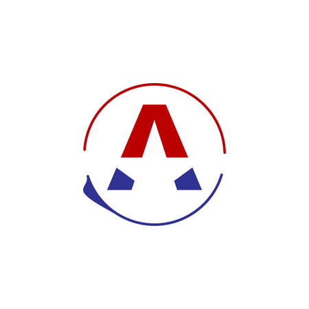 Modern A Latter Logo Templates - Abstract Logo.A logo.のイラスト素材