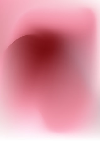 Pretty pink fluid shape abstract background vector. Blur flow liquid graphic with gradient mesh...