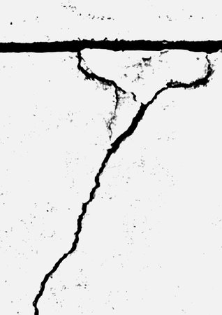 Distress grunge texture abstract background vector. Rough dirt grain dust and crack surface art. Ink brush splash pattern, scratch effect wallpaper. Dirty paint drop stain wall backdrop illustration.のイラスト素材