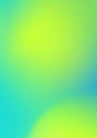 Colorful gradient blur abstract background vector. Bright aura art shape texture pattern. Soft smooth vibrant color effect wallpaper. Fresh paint flow element, defocus graphic backdrop illustration.のイラスト素材