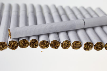 Pile of cigarettes