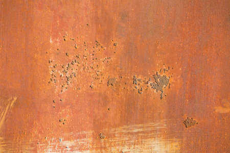 Old rusty metal plate as a background