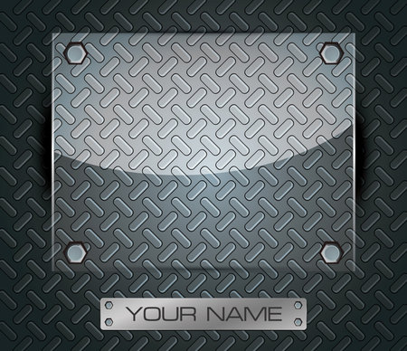 Glass Round Fiber Advertising Background 03のイラスト素材