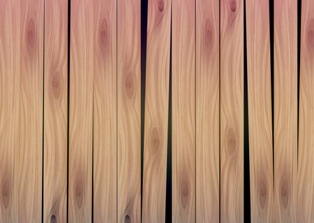 Wooden Board Background Vectorのイラスト素材