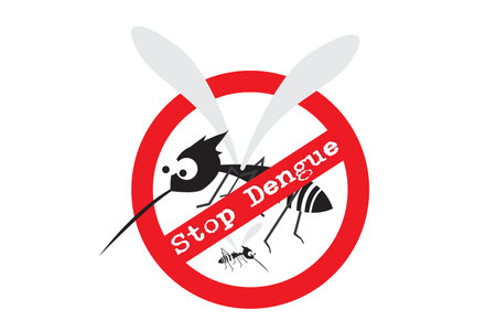 Stop Dengue Signのイラスト素材