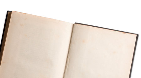 Old Book openの写真素材