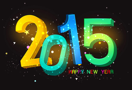 calendar 2015 exclusive abstract backgroundのイラスト素材