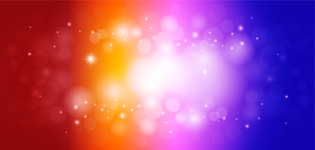 abstract air bubble and bokeh vector backgroundのイラスト素材