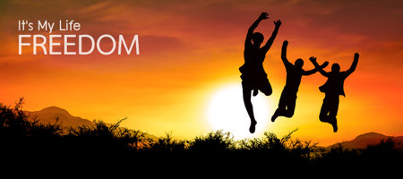 freedomの写真素材