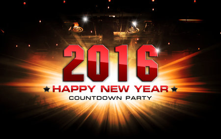 happy new year 2016の写真素材