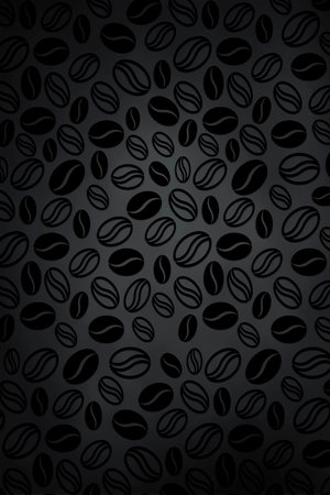 coffee illustration abstract and backgrondの写真素材