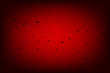Close up fungus on the red surface backgroundの写真素材
