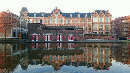 D.S.R.V Laga, Delftsche Studenten Roei Vereeniging,  Delft student rowing club, Delfts Schie channelの素材