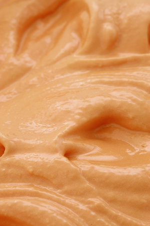 homemade delicious pumpkin Ice Cream recipeの写真素材