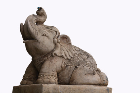 Elephant statue for decoration.の写真素材
