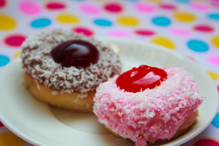 Tasty donuts の写真素材