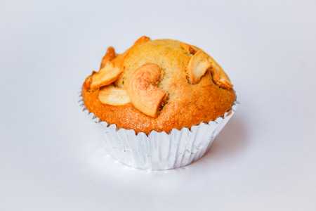 Banana cupcake freshly baked, Thai dessert.の写真素材