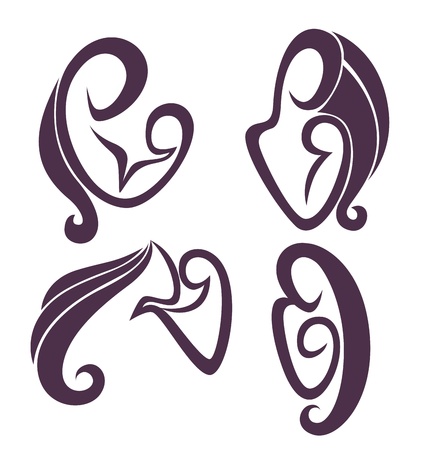 family emblemsのイラスト素材