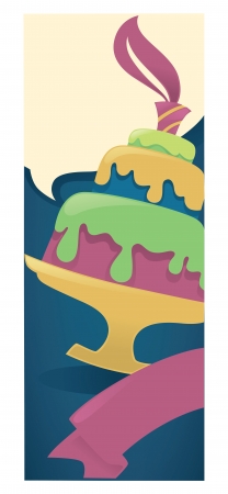 vector greeting cardのイラスト素材