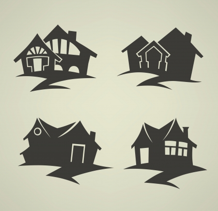 vector collection of signs, symbols and emblemsのイラスト素材