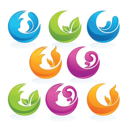 vector decorative elementsのイラスト素材