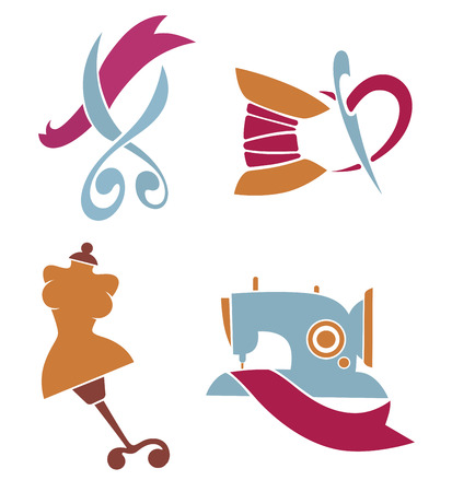 vector collection of symbols and iconsのイラスト素材