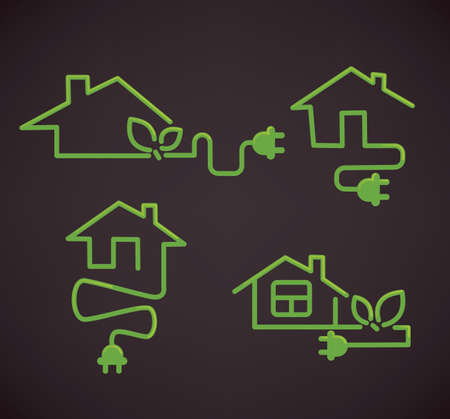 vector property collectionのイラスト素材