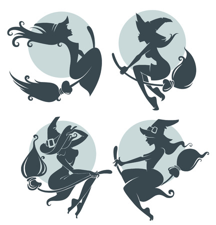 witch women illustrationのイラスト素材
