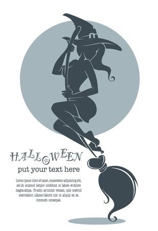 vector illustration for your Halloween advertiseのイラスト素材