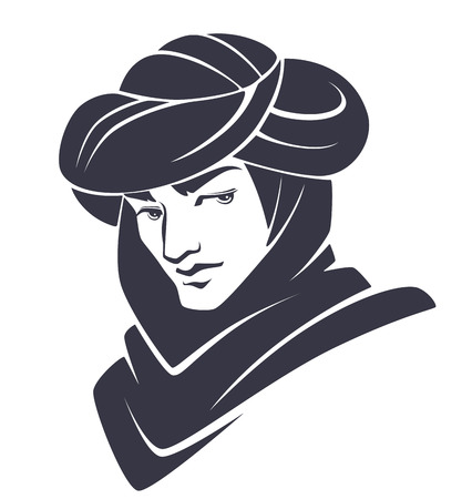 vector portraitのイラスト素材
