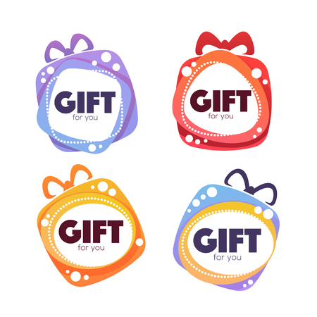 abstract vector gift box for your congratulation banner design snd greeting cardsのイラスト素材