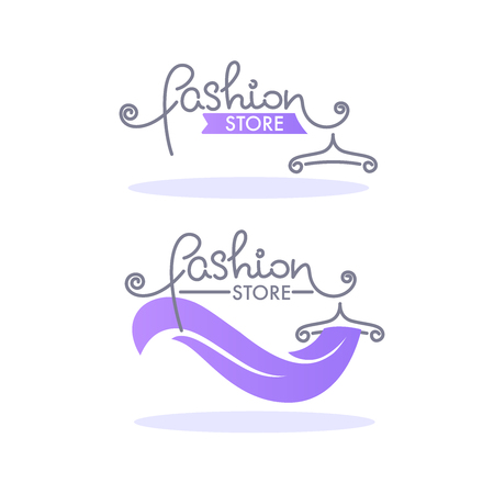 Fashion boutique and store labelのイラスト素材