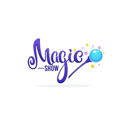 Magic Show, letteing composition for your logo, emblem, invitationのイラスト素材