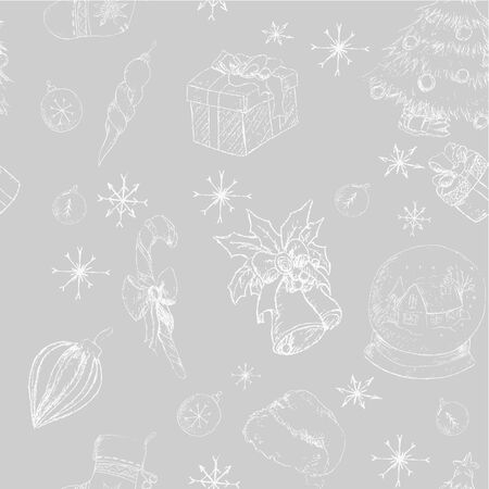 seamless hand drawn backgrownd in EPS 10のイラスト素材