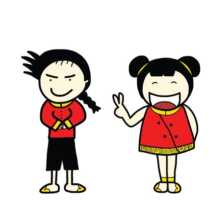 cartoon sketch set for useのイラスト素材