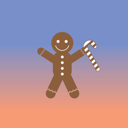 christmas cookies cute cartoonのイラスト素材