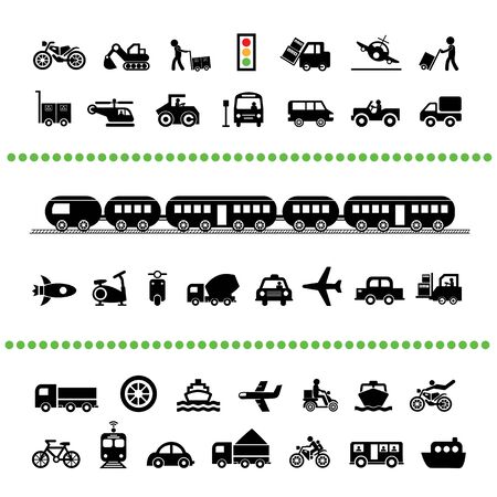 vector basic icon for transportのイラスト素材