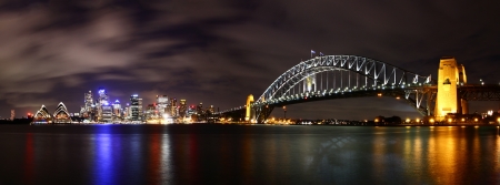 City at night  Sydney, Australia  の写真素材
