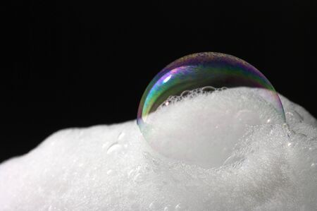Big bubble and gather foam
