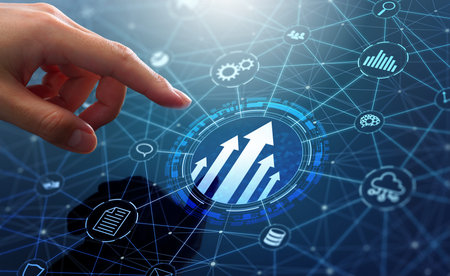 Integration technology of business data. Connecting network between application, database, system...